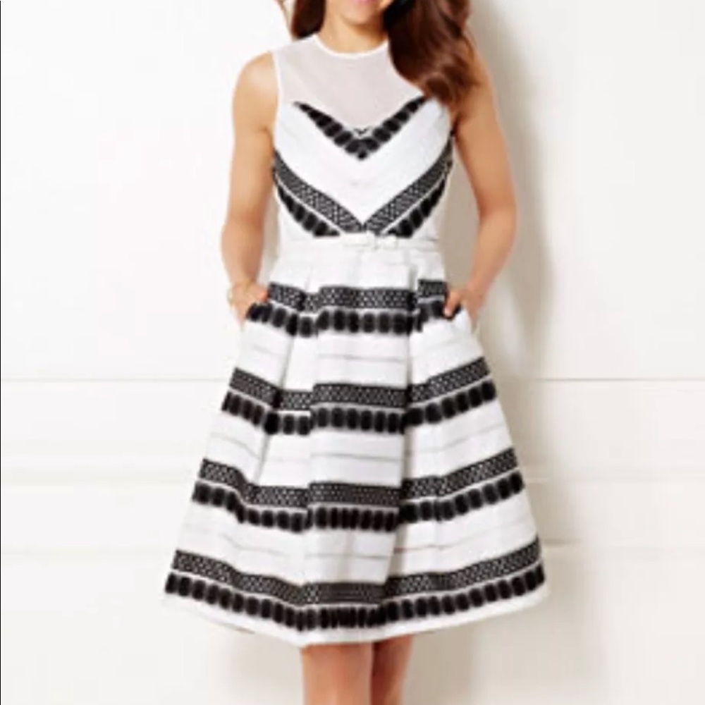 Eva Mendes Sabine Dress New York & Co Sz 2